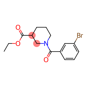 ethyl 1-(3-bromobenzoyl)piperidine-3-carboxylate