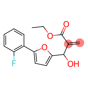 ethyl 2-{[5-(2-fluorophenyl)furan-2-yl](hydroxy)methyl}prop-2-enoate