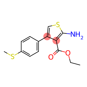 ethyl 2-amino-4-[4-(methylsulfanyl)phenyl]thiophene-3-carboxylate