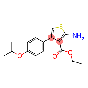 ethyl 2-amino-4-[4-(propan-2-yloxy)phenyl]thiophene-3-carboxylate