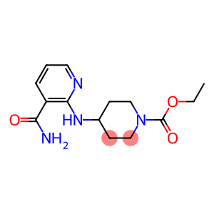 ethyl 4-[(3-carbamoylpyridin-2-yl)amino]piperidine-1-carboxylate