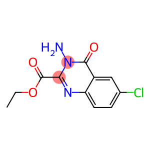 ethyl 3-amino-6-chloro-4-oxo-3,4-dihydroquinazoline-2-carboxylate