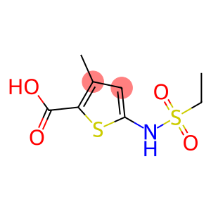 5-[(ethylsulfonyl)amino]-3-methylthiophene-2-carboxylic acid