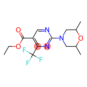 ethyl 2-(2,6-dimethylmorpholino)-4-(trifluoromethyl)pyrimidine-5-carboxylate