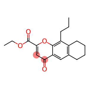 ethyl 4-oxo-10-propyl-6,7,8,9-tetrahydro-4H-benzo[g]chromene-2-carboxylate