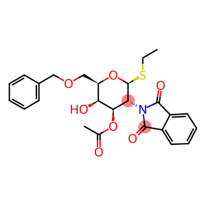 ETHYL-3-O-ACETYL-6-O-BENZYL-2-DEOXY-2-PHTHALIMIDO-1-THIO-BETA-D-GALACTOPYRANOSIDE