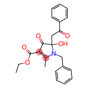 ethyl 1-benzyl-5-hydroxy-2-methyl-4-oxo-5-(2-oxo-2-phenylethyl)-4,5-dihydro -1H-pyrrole-3-carboxylate