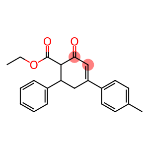 ethyl 4-(4-methylphenyl)-2-oxo-6-phenylcyclohex-3-ene-1-carboxylate