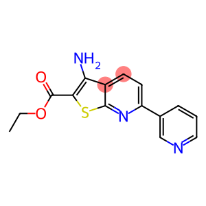 ethyl 3-amino-6-(3-pyridinyl)thieno[2,3-b]pyridine-2-carboxylate