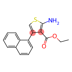 ethyl 2-amino-4-(naphthalen-1-yl)thiophene-3-carboxylate