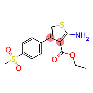 ethyl 2-amino-4-(4-methanesulfonylphenyl)thiophene-3-carboxylate