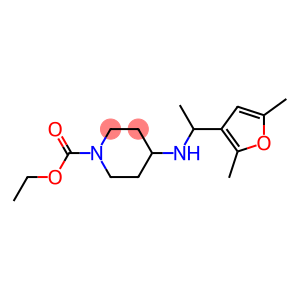 ethyl 4-{[1-(2,5-dimethylfuran-3-yl)ethyl]amino}piperidine-1-carboxylate