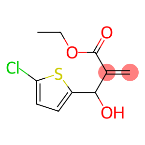 ethyl 2-[(5-chlorothiophen-2-yl)(hydroxy)methyl]prop-2-enoate