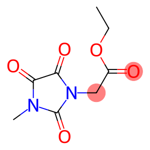 ethyl 2-(3-methyl-2,4,5-trioxoimidazolidin-1-yl)acetate