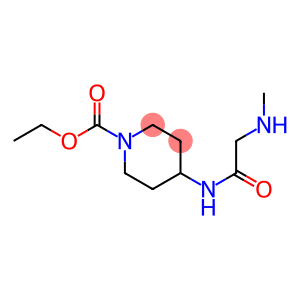 ethyl 4-{[(methylamino)acetyl]amino}piperidine-1-carboxylate