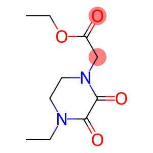 ethyl 2-(4-ethyl-2,3-dioxopiperazin-1-yl)acetate