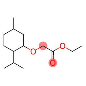 ethyl 2-{[5-methyl-2-(propan-2-yl)cyclohexyl]oxy}acetate