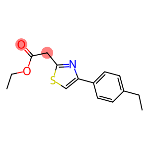 ethyl 2-[4-(4-ethylphenyl)-1,3-thiazol-2-yl]acetate