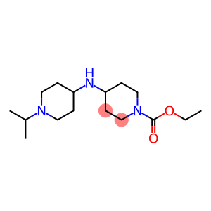 ethyl 4-{[1-(propan-2-yl)piperidin-4-yl]amino}piperidine-1-carboxylate