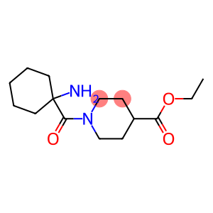 ethyl 1-[(1-aminocyclohexyl)carbonyl]piperidine-4-carboxylate