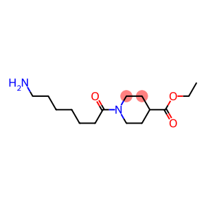 ethyl 1-(7-aminoheptanoyl)piperidine-4-carboxylate