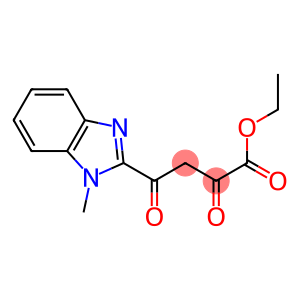 ethyl 4-(1-methyl-1H-1,3-benzodiazol-2-yl)-2,4-dioxobutanoate