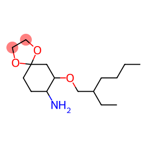 7-[(2-ethylhexyl)oxy]-1,4-dioxaspiro[4.5]decan-8-amine