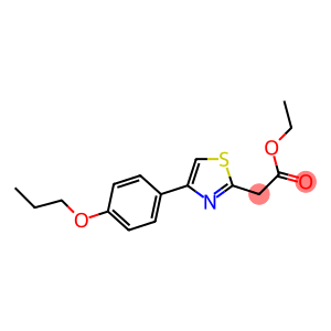 ethyl 2-[4-(4-propoxyphenyl)-1,3-thiazol-2-yl]acetate