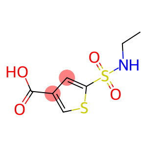 5-(ethylsulfamoyl)thiophene-3-carboxylic acid