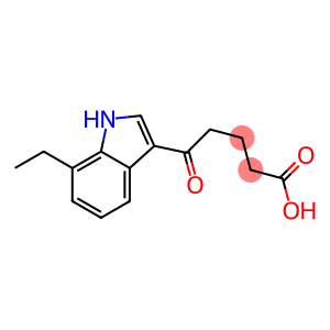 5-(7-ethyl-1H-indol-3-yl)-5-oxopentanoic acid