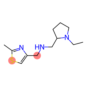 [(1-ethylpyrrolidin-2-yl)methyl][(2-methyl-1,3-thiazol-4-yl)methyl]amine