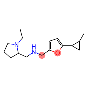 [(1-ethylpyrrolidin-2-yl)methyl]({[5-(2-methylcyclopropyl)furan-2-yl]methyl})amine