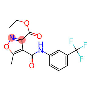 ETHYL 5-METHYL-4-{[3-(TRIFLUOROMETHYL)ANILINO]CARBONYL}-3-ISOXAZOLECARBOXYLAT