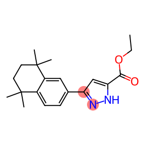 ETHYL 3-(1,2,3,4-TETRAHYDRO-1,1,4,4-TETRAMETHYLNAPHTHALEN-6-YL)-1H-PYRAZOLE-5-CARBOXYLATE