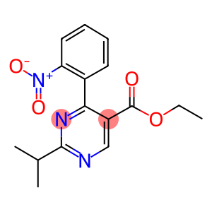 ETHYL-2-ISOPROPYL-4-(2-NITROPHENYL)-5-PYRIMIDINE CARBOXYLATE