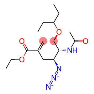 Ethyl (3R,4R,5S)-4-(Acetylamino)-5-azido-3-(1-ethylpropoxy)-1-cyclohexene-1-carboxylate