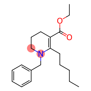 ETHYL 1-BENZYL-2-PENTYL-1,4,5,6-TETRAHYDRO-3-PYRIDINECARBOXYLATE