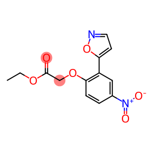 ETHYL 2-(2-(ISOXAZOL-5-YL)-4-NITROPHENOXY)ACETATE