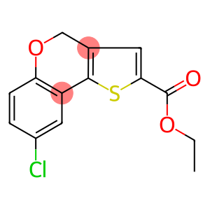 ETHYL 8-CHLORO-4H-THIENO[3,2-C]CHROMENE-2-CARBOXYLATE