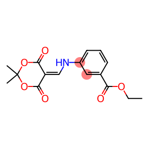 ethyl 3-{[(2,2-dimethyl-4,6-dioxo-1,3-dioxan-5-yliden)methyl]amino}benzenecarboxylate