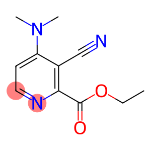 Ethyl 3-cyano-4-(dimethylamino)picolinate, 4-(Dimethylamino)-2-(ethoxycarbonyl)nicotinonitrile