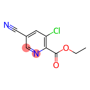 Ethyl 3-chloro-5-cyanopyridine-2-carboxylate 95+%