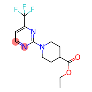 Ethyl N-[4-(trifluoromethyl)pyrimid-2-yl]piperidine-4-carboxylate 97%