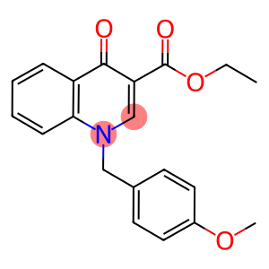 Ethyl 1-[(4-methoxyphenyl)methyl]-4-oxo-1,4-dihydroquinoline-3-carboxylate