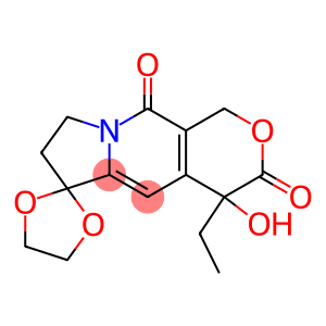 4'-Ethyl-7',8'-dihydro-4'-hydroxy-spiro[1,3-dioxolane-2,6'(3'H)-[1H]pyrano[3,4-f]indolizine]-3',10'(4'H)-dione-d5