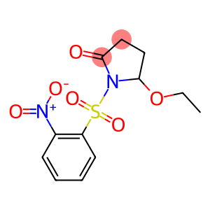 5-Ethoxy-1-[[2-nitrophenyl]sulfonyl]pyrrolidin-2-one