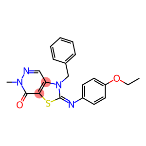 2-(4-Ethoxyphenylimino)-3-benzyl-2,3-dihydro-6-methylthiazolo[4,5-d]pyridazin-7(6H)-one