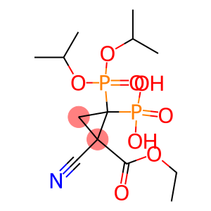 [2-(Ethoxycarbonyl)-2-cyanocyclopropane-1,1-diyl]bis(phosphonic acid diisopropyl) ester