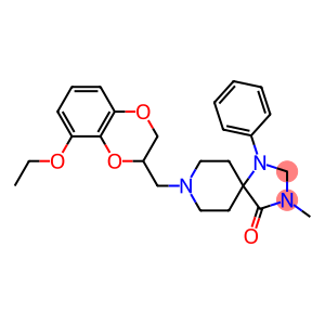 8-[(8-Ethoxy-2,3-dihydro-1,4-benzodioxin-2-yl)methyl]-3-methyl-1-phenyl-1,3,8-triazaspiro[4.5]decan-4-one