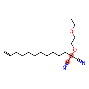 (2-Ethoxyethoxy)(10-undecenyl)malononitrile